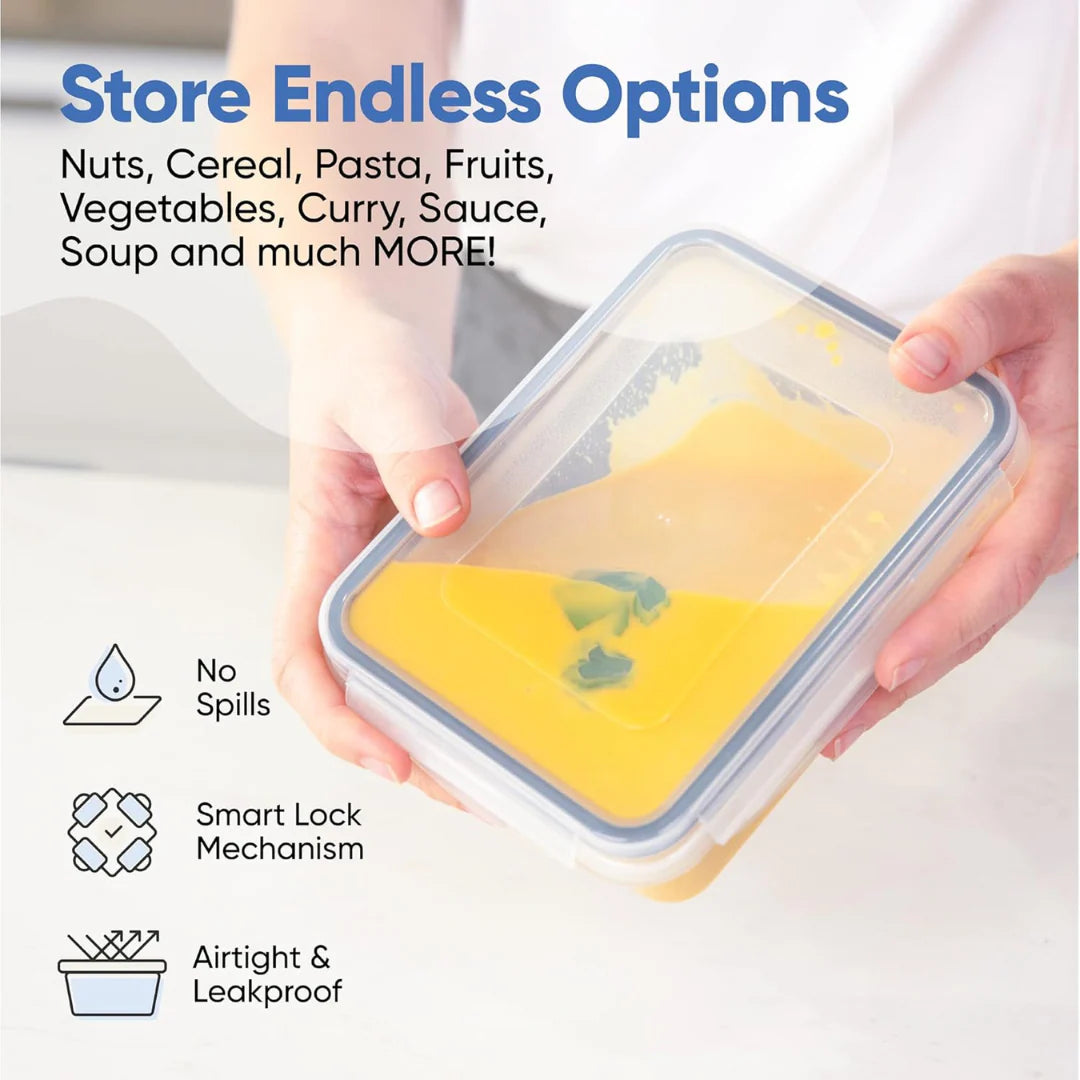 16Pcs - Snapseal containers 