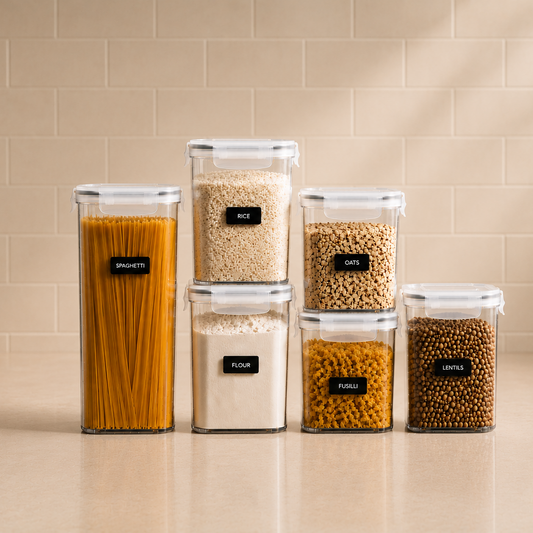 7Pcs - Snapseal containers