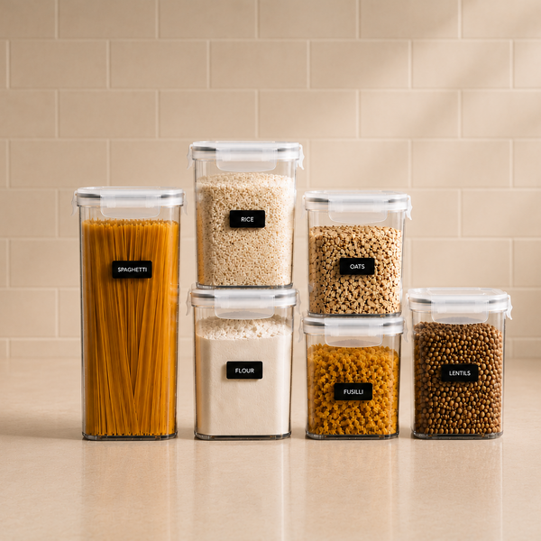 7Pcs - Snapseal containers