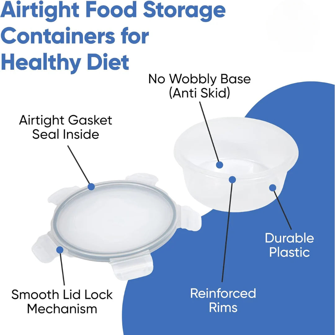 16Pcs - Snapseal containers 