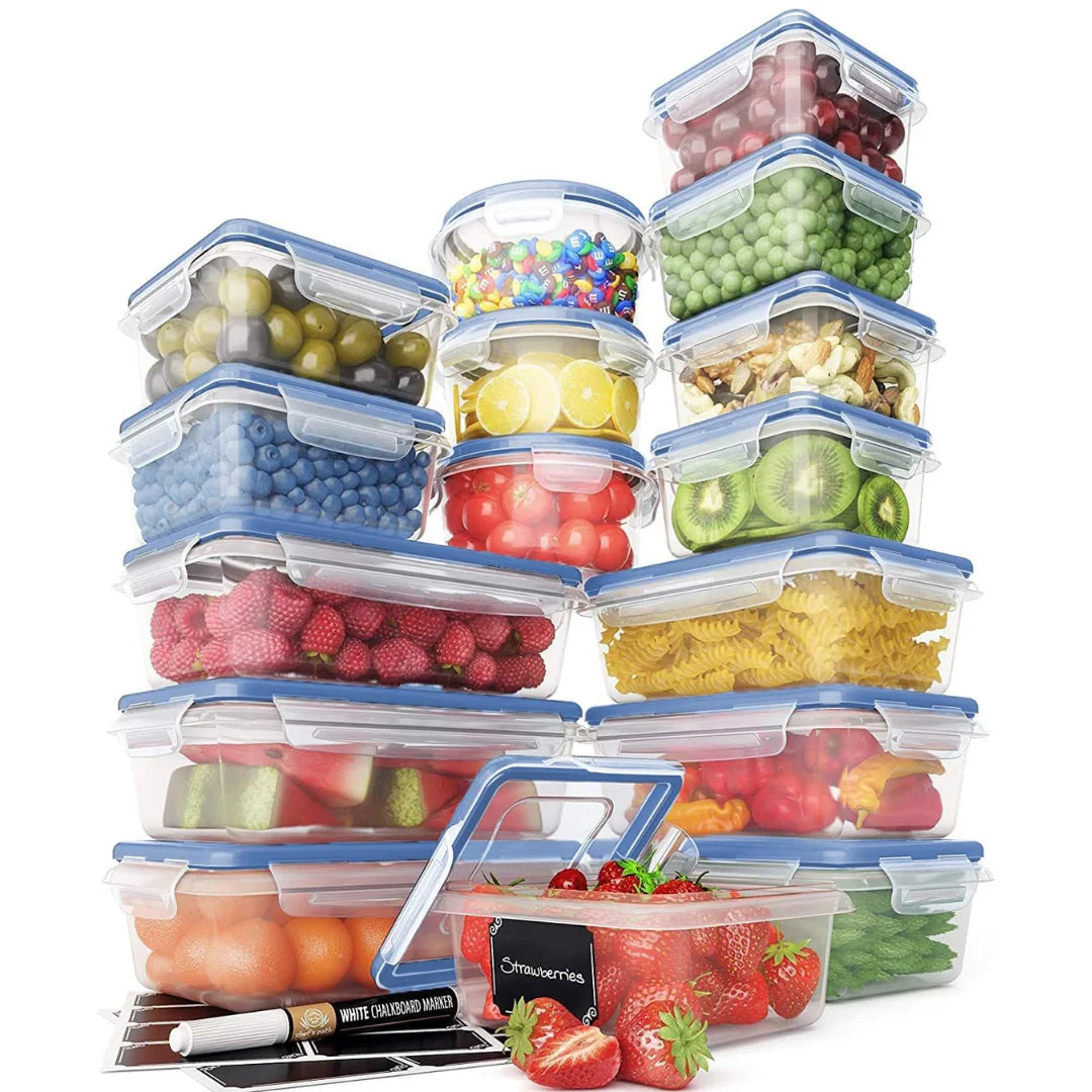 16Pcs - Snapseal containers 