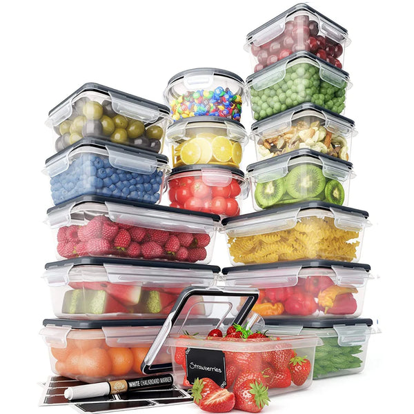 16Pcs - Snapseal containers 